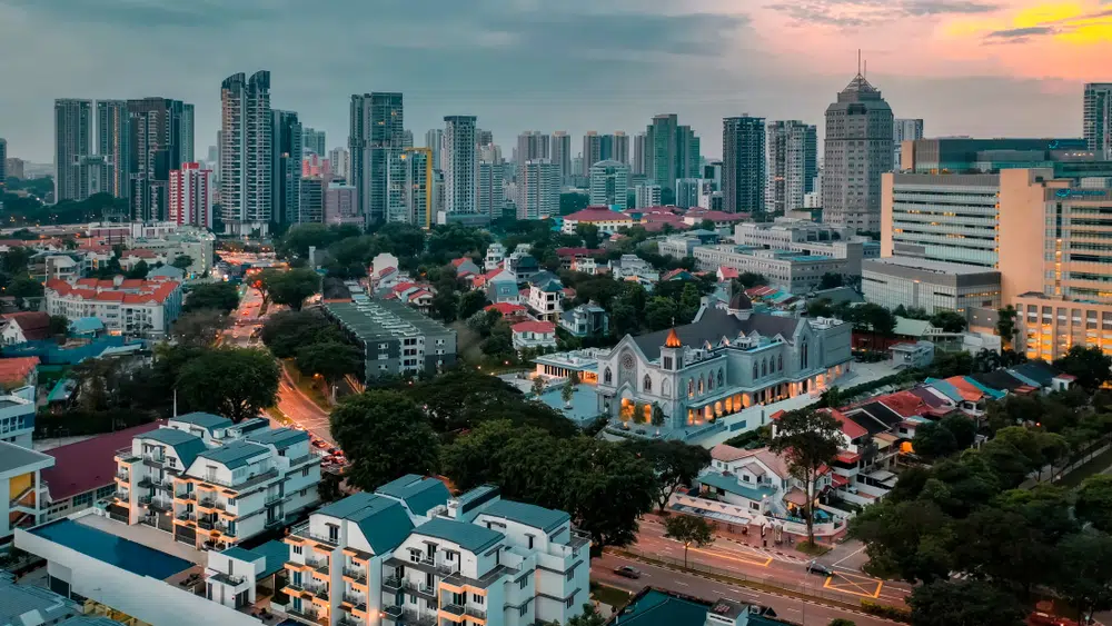 Aerial View - The Church Of Saint